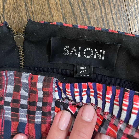 Saloni Colorful Bow Front Tube Top - Picture 2 of 3